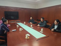 招生组一行取东北育才学校校长赵延坤、